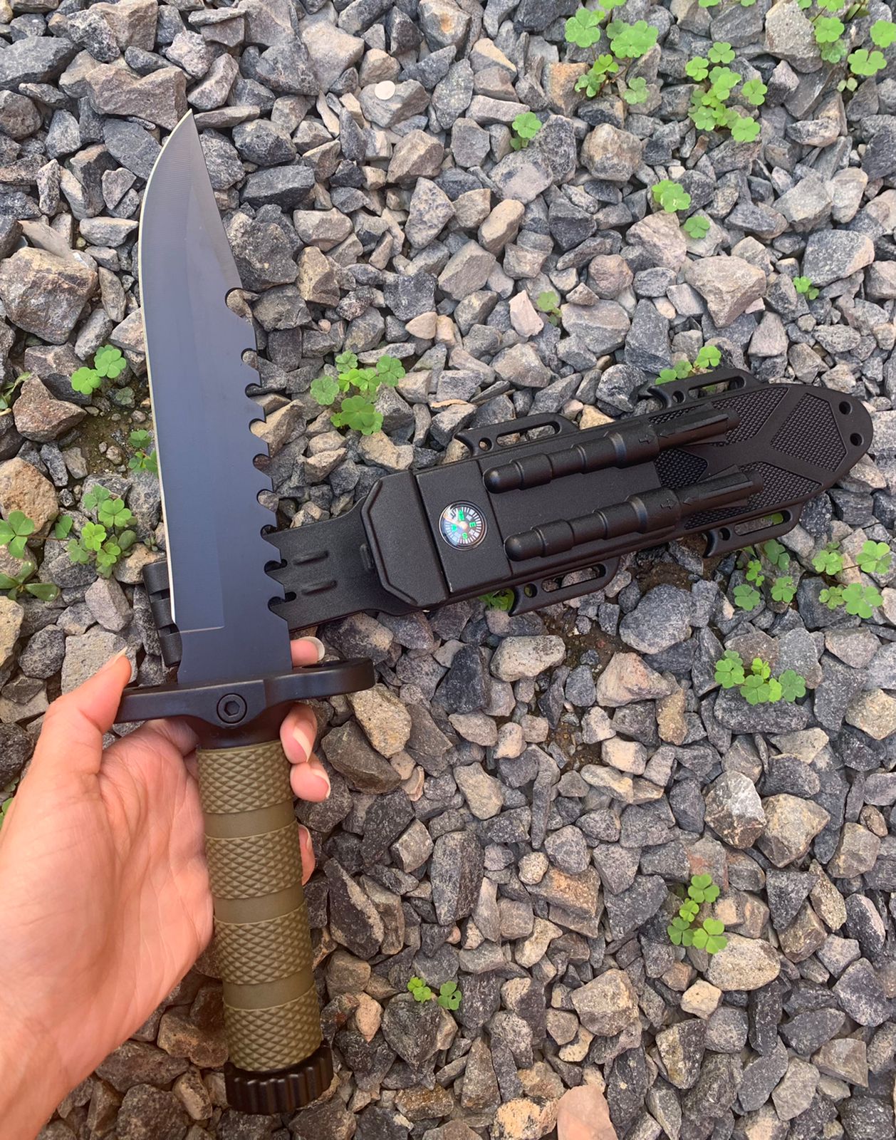 Cuchillo Táctico Black Smith Samura II