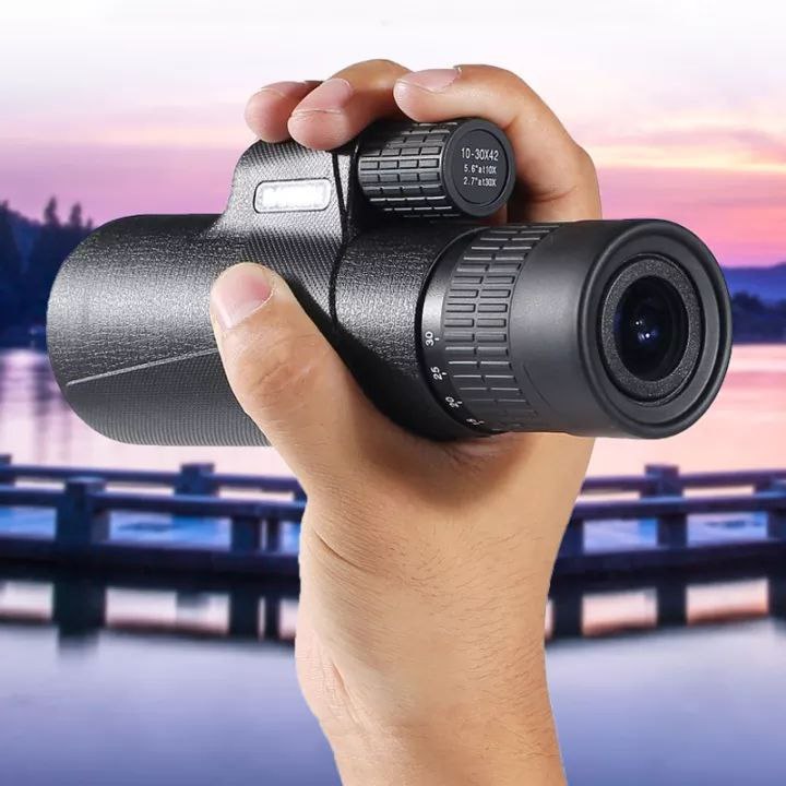MONOCULAR TELESCOPIO ZOOM AJUSTABLE BEILESHI 10-30X42
