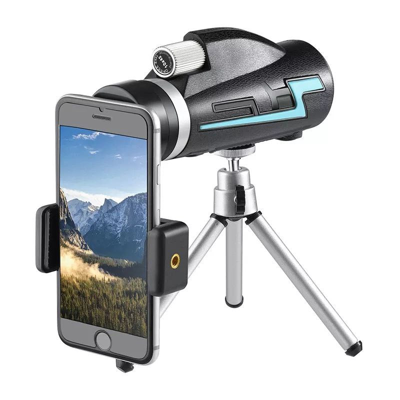 MONOCULAR SHARK 4K RESOLUCION MULTICAPA BAK7 10x42 WATERPROOF