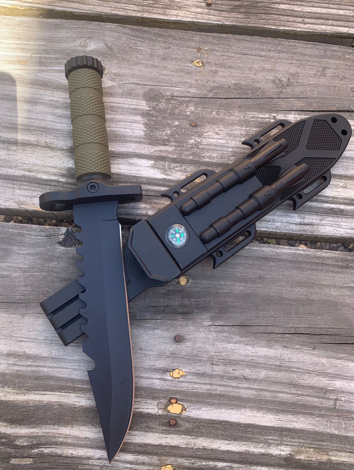 Cuchillo Táctico Black Smith Samura II