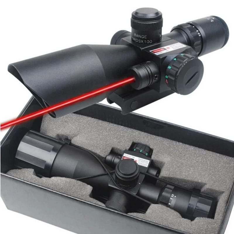 Survival Land 2.5-10x40 Rifle Scope 2 en 1