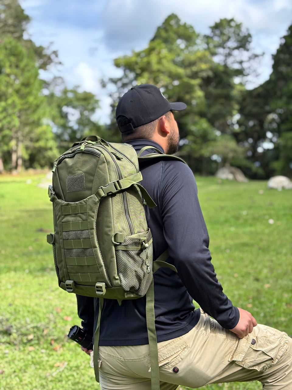 MOCHILA TACTICO DEPORTIVO MOLLE 35+5 LITROS