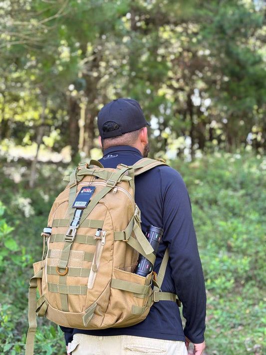 MOCHILA TACTICA DEPORTIVA ZEG  40 LITROS IMPERMEABLE SENDERISMO TREKKING