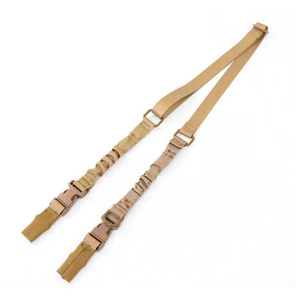 SLINGA LARGA PORTAFUSIL TIPO B TIPO 2 DOBLE ENGANCHE RIFLE LARGO NYLON OXFORD 600D