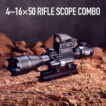 COMBO SCOPE VISOR 3 EN 1 4-16X50 B FISHBONE TYPE