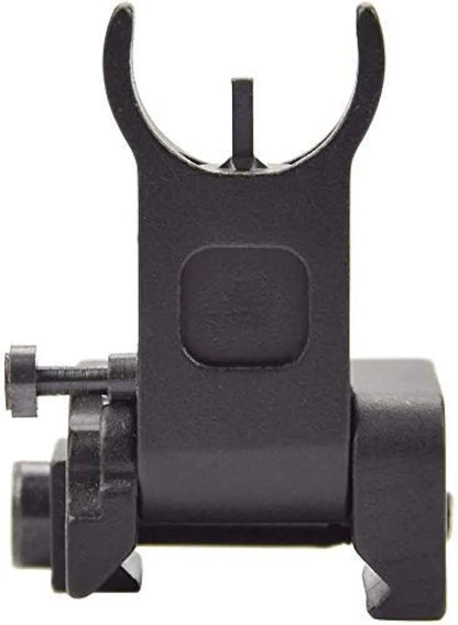 VISORES DE HIERRO RETRACTILES CON AGULOS PARA LARGO Y CORTO TIRO PRECISION +CQB RIELES 20 MM