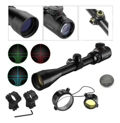 Mira Óptica 3-9x40EG con Retículo iluminado
