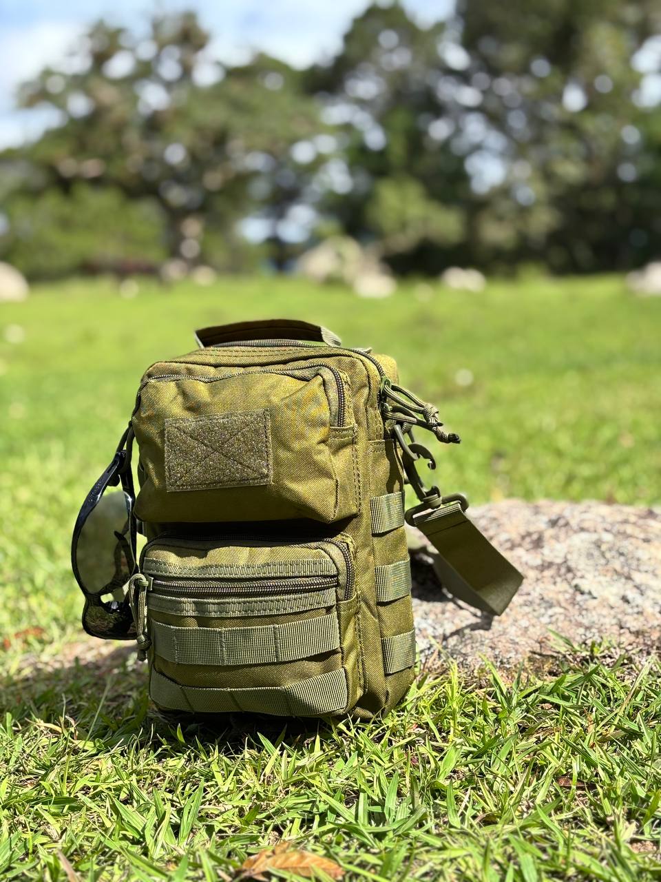 BOLSO BANDOLERO COMPACTA TÁCTICA MILITAR