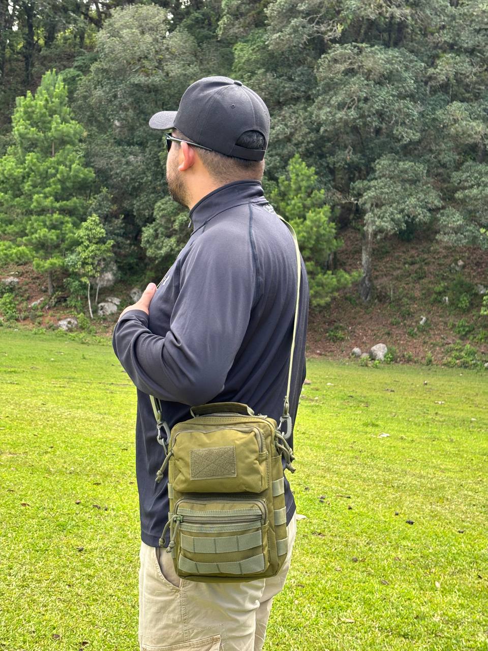 BOLSO BANDOLERO COMPACTA TÁCTICA MILITAR