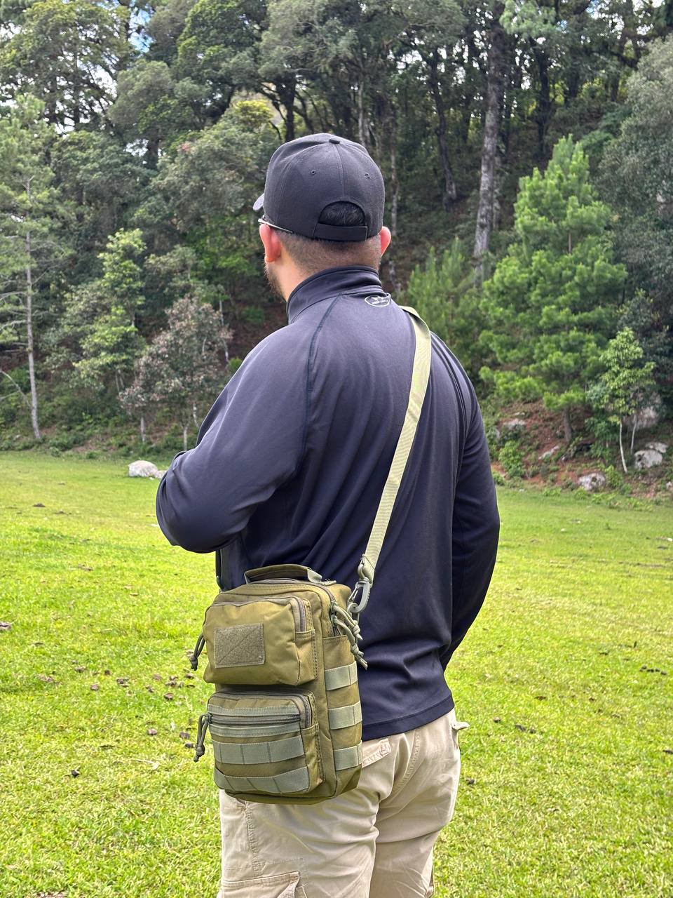 BOLSO BANDOLERO COMPACTA TÁCTICA MILITAR