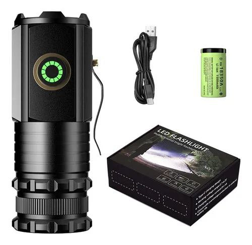 MICRO LINTERNA T12 ALTA LUMINOSIDAD 1200 LMS