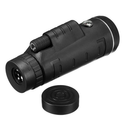 TELESCOPIO TERRESTRE MONOCULAR 40X60 CON TRIPODE Y ACCESORIOS