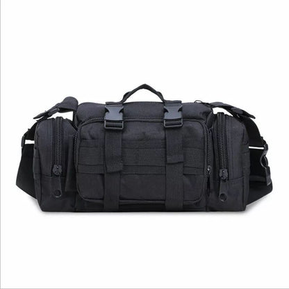 RIÑONERA MULTIPROPOSITO MOLLE IMPERMEABLE AJUSTABLE CINTURA HOMBRO ESPALDA O PECHERO