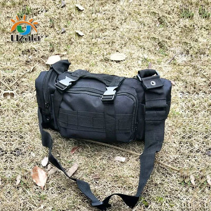 RIÑONERA MULTIPROPOSITO MOLLE IMPERMEABLE AJUSTABLE CINTURA HOMBRO ESPALDA O PECHERO