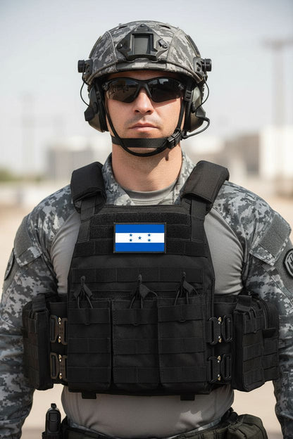 Chaleco Tactico liberación rápida engranaje acero Multicam