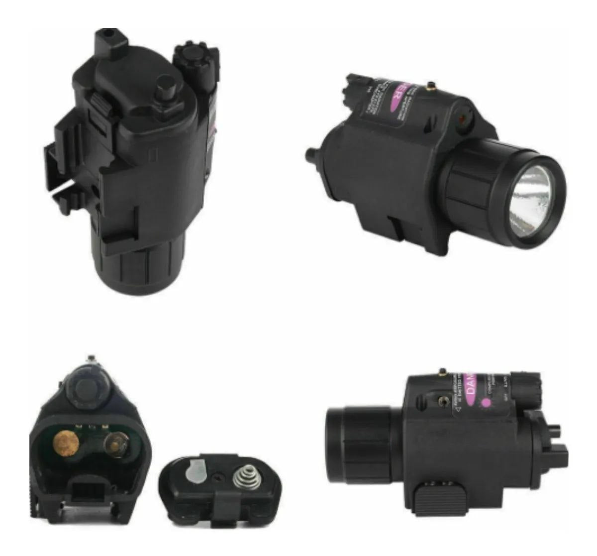 LINTERNA DE CAZA DE RAPIDO MONTAJE 800 LUMENS CON LÁSER