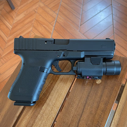 LINTERNA DE CAZA DE RAPIDO MONTAJE 800 LUMENS CON LÁSER