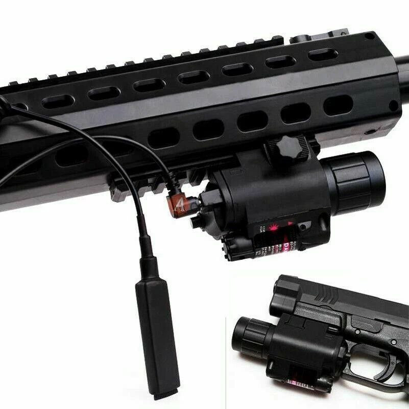 LINTERNA DE CAZA DE RAPIDO MONTAJE 800 LUMENS CON LÁSER