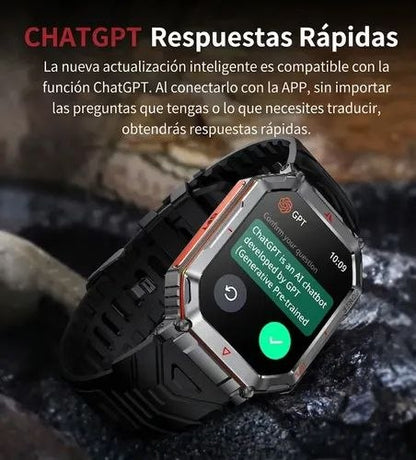 Reloj Inteligente Titan Táctico AI GPT