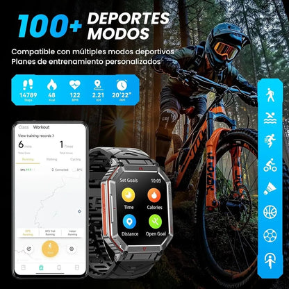 Reloj Inteligente Titan Táctico AI GPT