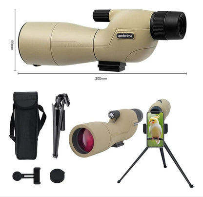 Telescopio Terrestre Landview 25-75x60 - Óptica de alta precisión con adaptador celular