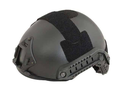 CASCO TIPO FAST TACTICO ANTIDISTURBIO/ DE FIBRA DE RESINA