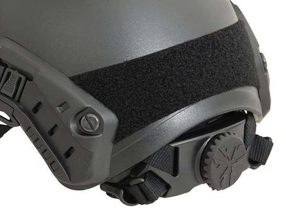 CASCO TIPO FAST TACTICO ANTIDISTURBIO/ DE FIBRA DE RESINA