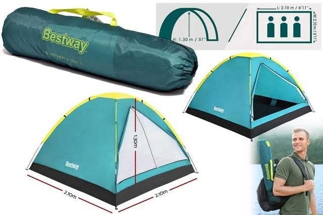 TIENDA DE CAMPAÑA RAPIDA INSTALACION BESTWAY 3 PERSONAS