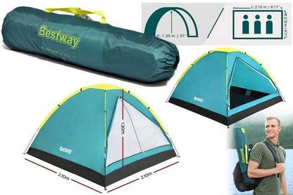 TIENDA DE CAMPAÑA RAPIDA INSTALACION BESTWAY 3 PERSONAS