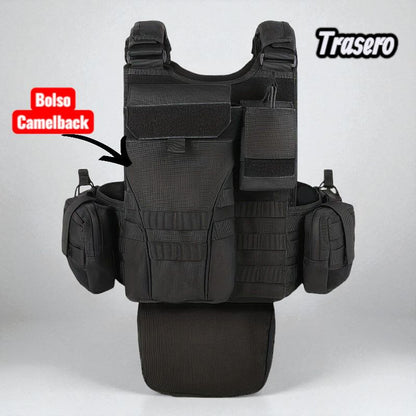 CHALECO TACTICO MODULAR ALPHA ACCESORIOS DESMONTABLES