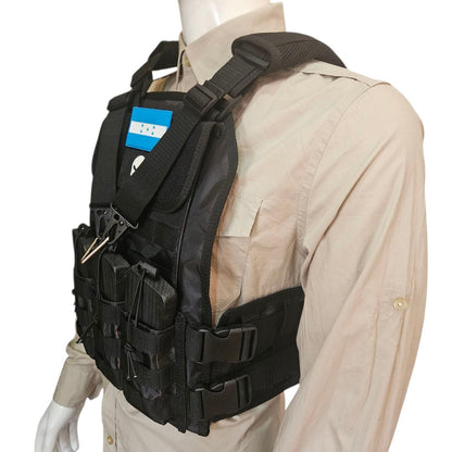 CHALECO TACTICO SPARTANO BUNGEE [ PORTAFUSIL INTEGRADO]