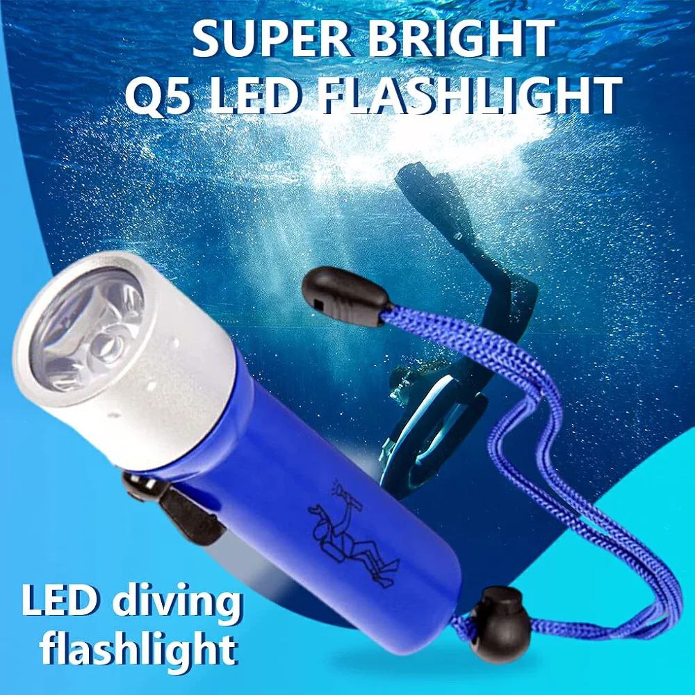 LINTERNA DE BUCEO SKYLIGHT CON LANYARD DE SUJECION