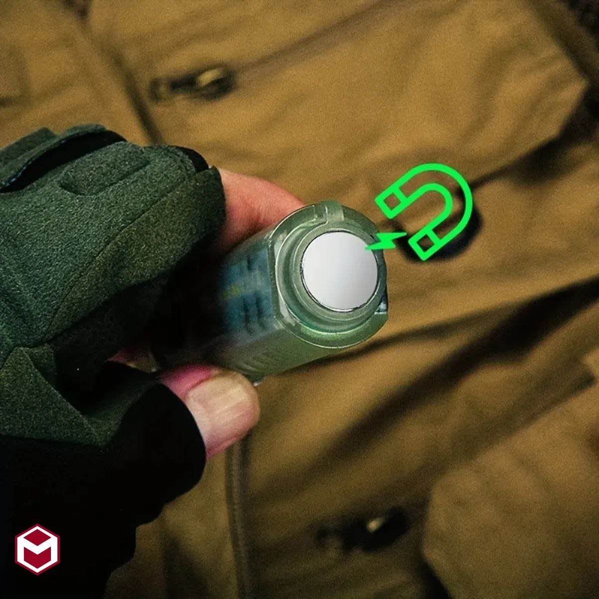 LINTERNA POLICIAL MINI CON LUZ DE CIRCULINA RECARGABLE