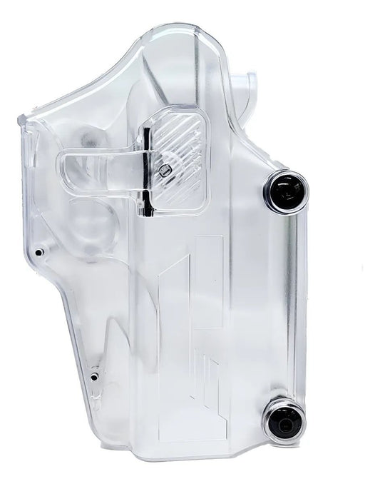 FUNDA TACTICA UNIVERSAL TRANSPARENTE TIPO PERFIT