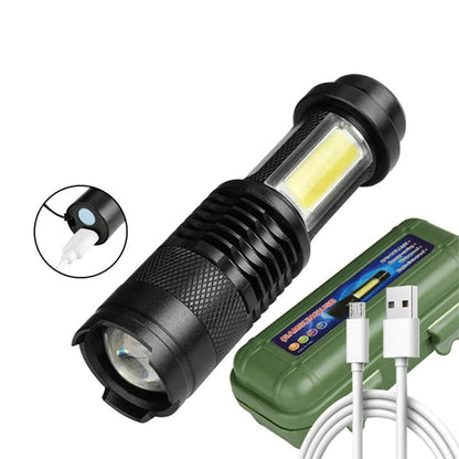 Linterna CREE Q6 POCKET ULTRABRILLO ALUMINIO ALLOY Con Sistema Disipación de Calor