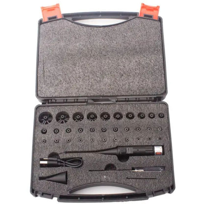 Kit Colimador Láser Universal con 32 adaptadores