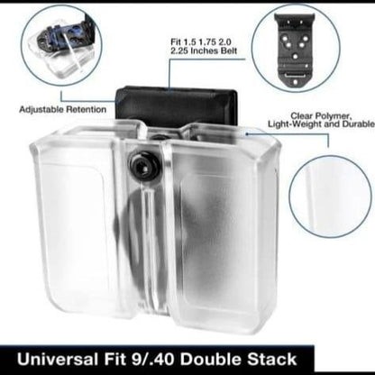 Portacargador Doble Universal Acbado Tipo Frost