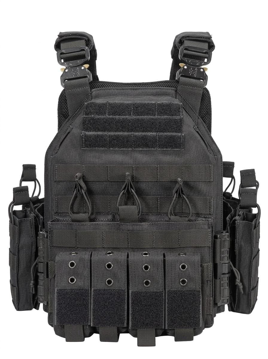 CHALECO TACTICO DEPORTIVO MOLLE.SYSTEM NYLON 1000D RAPIDA LIBERACION
