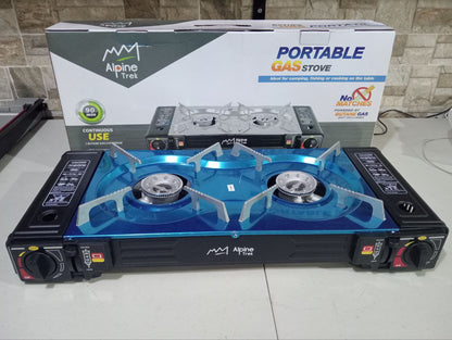 Estufa Portatil De Camping 2 Hornillas