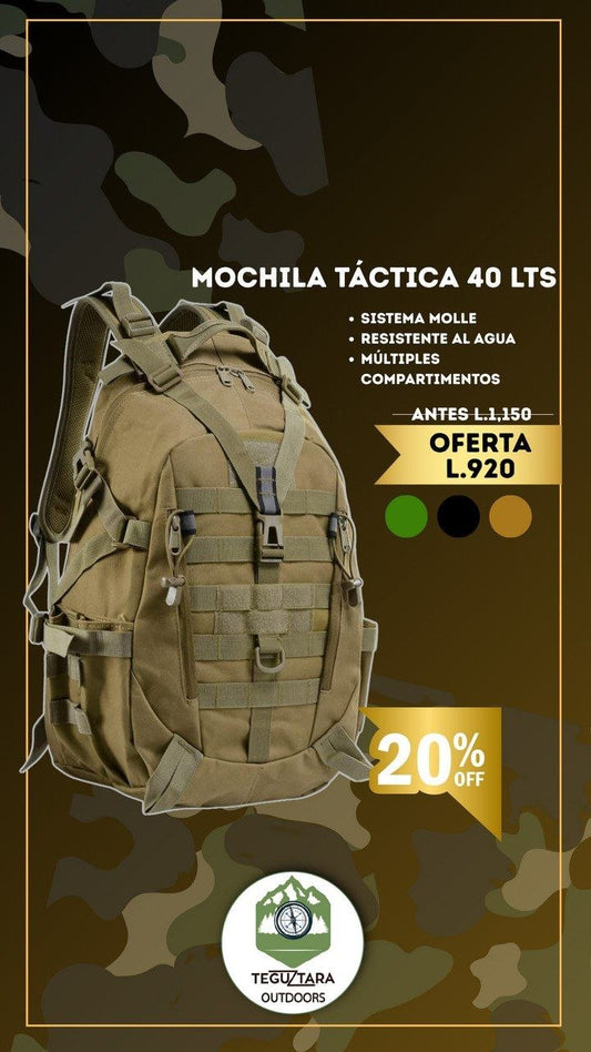 Mochilas 20% Descuento