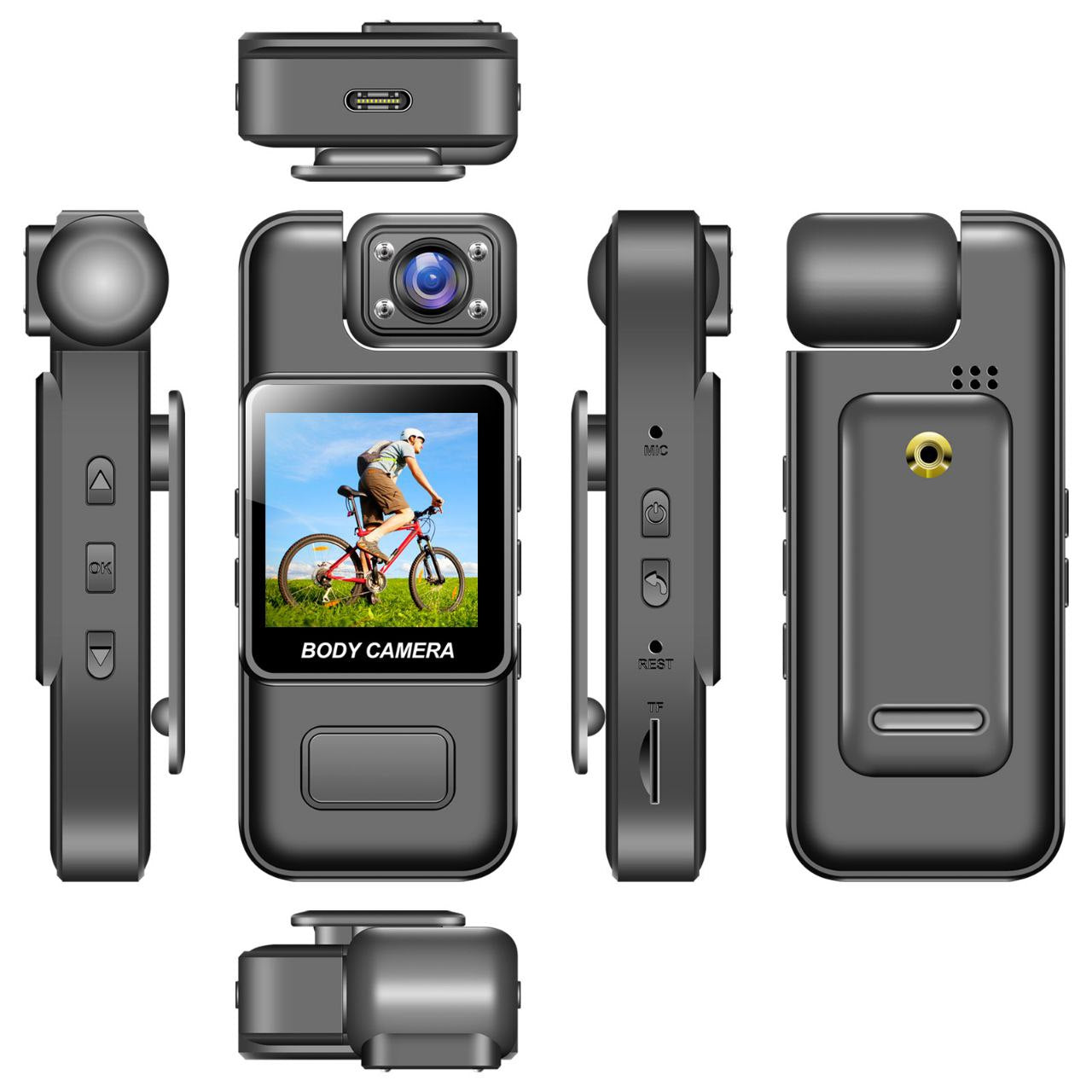 CAMARA DE SEGURIDAD /CAMARA DE CUERPO POLICIAL/CAMARA DE GRABACION DEPORTIVA GRABACION DE RESPALDO