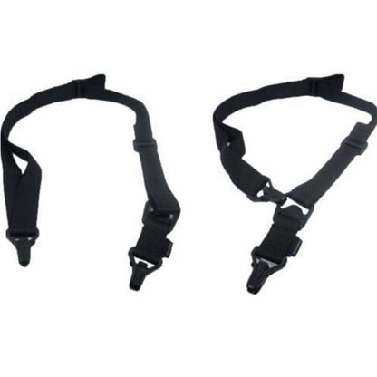PORTAFUSIL CABESTRILLO DE SEGUNDA GENERACION 2 PUNTOS Y ANCLAJE NYLON ALTA DENSIDAD SISTEMA DE SUJECION MAGPUL