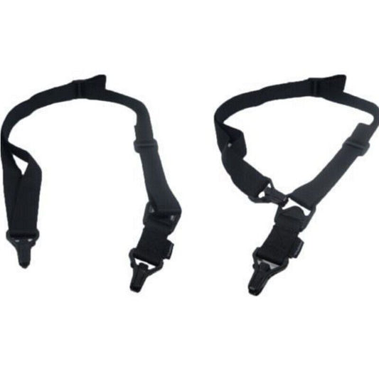 PORTAFUSIL CABESTRILLO DE SEGUNDA GENERACION 2 PUNTOS Y ANCLAJE NYLON ALTA DENSIDAD SISTEMA DE SUJECION MAGPUL