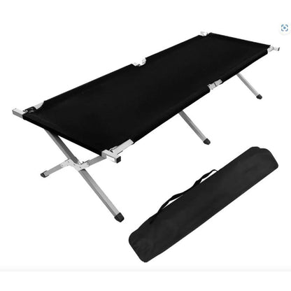 Catre plegable portátil litera portátil de acampada militar aire libre interiores ALPINE TREK