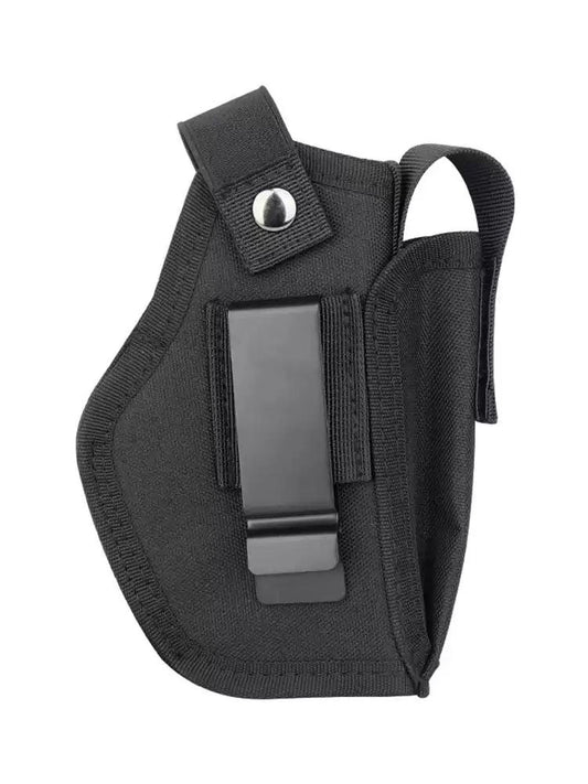 FUNDA UNIVERSAL AMBIDIESTRA EXTERNA INTERNA +PORTACARGADOR INTEGRADO UNIVERSAL