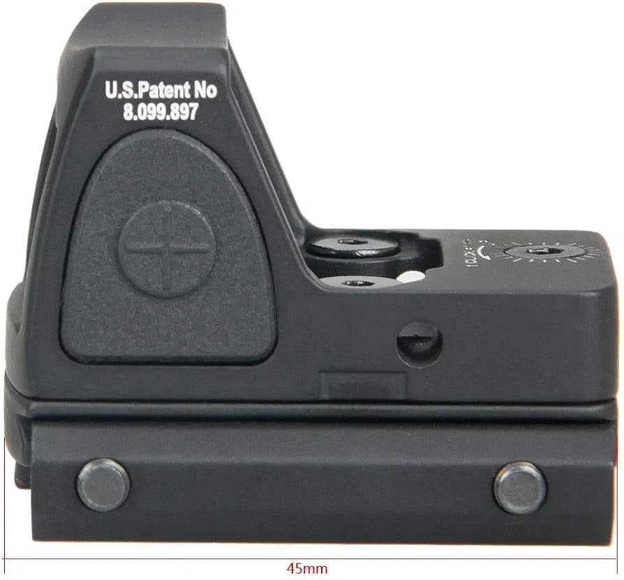 Mira réflex táctica de punto rojo para KSC, KWA, Glock, Pistola 1913, mira para Rifle