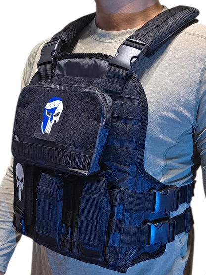 Chleco Táctico Molle Nylon Texturizado 1000D