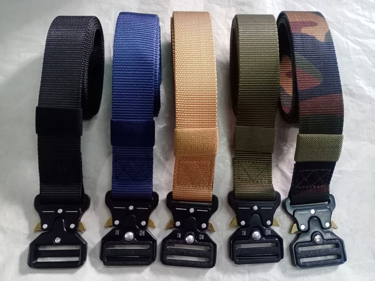 CINTURÓN TÁCTICO  HEBILLA RÁPIDA LIBERACIÓN