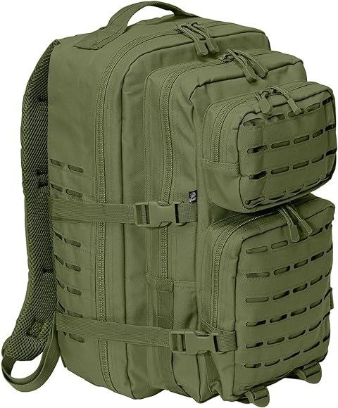 MOCHILA TACTICA GRANDE EXPASIBLE LASER CUT 50 LITROS IMPERMEABLE USO TREKKING, SENDERISMO, MILITAR