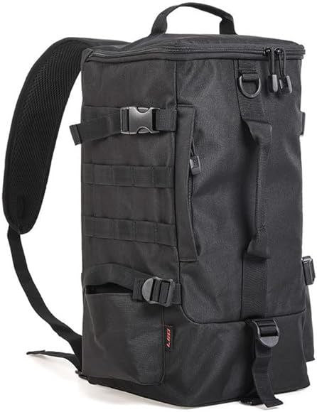 MOCHILA TACTICO DEPORTIVA PARA ACAMPADA/PESCA CON SOPORTES PARA CAÑA O BASTONES MULTIMODAL